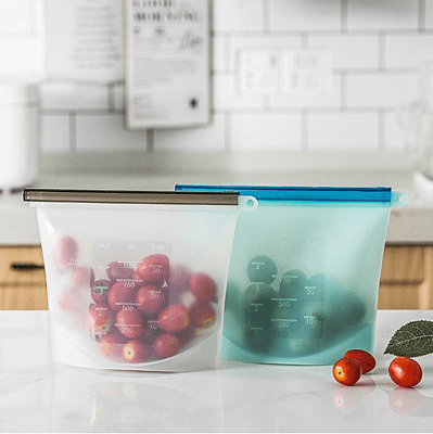 ZipNow Silicone Storage Bags