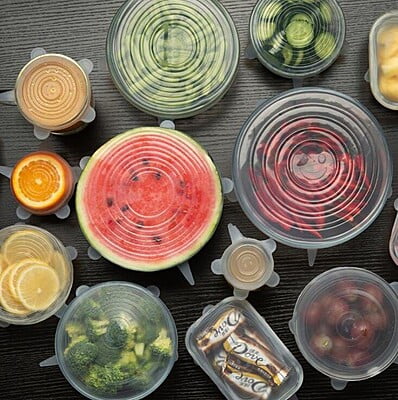 ZipNow Silicone Stretch Lids