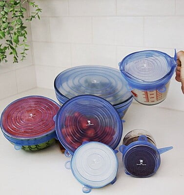 ZipNow Silicone Stretch Lids