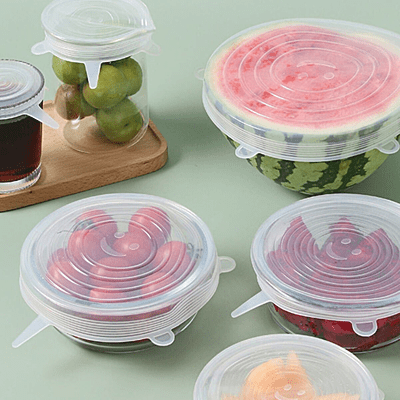 ZipNow Silicone Stretch Lids
