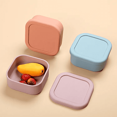 ZipNow Silicone Square Food Container
