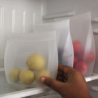 ZipNow Silicone Stand Up Bags