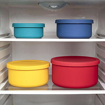 ZipNow Silicone Container Round
